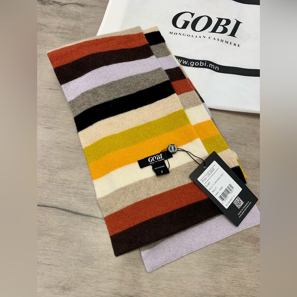 GOBI, Beautiful Mongolian cashmere scarf 🎁🎁🎁